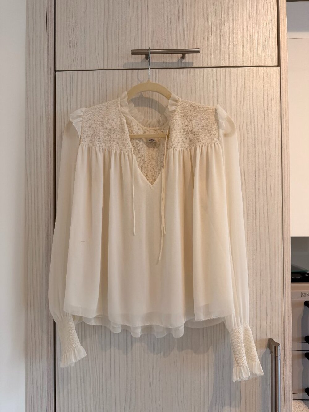 Aritzia Wilfred Birch Blouse